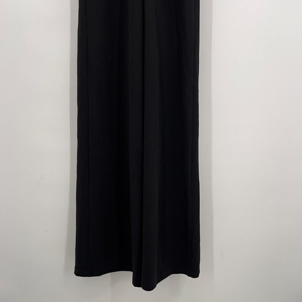 Lulus Black Deep V-Neck Sleeveless Cocktail Formal Maxi Dress Size Small NWT - Picture 8 of 13